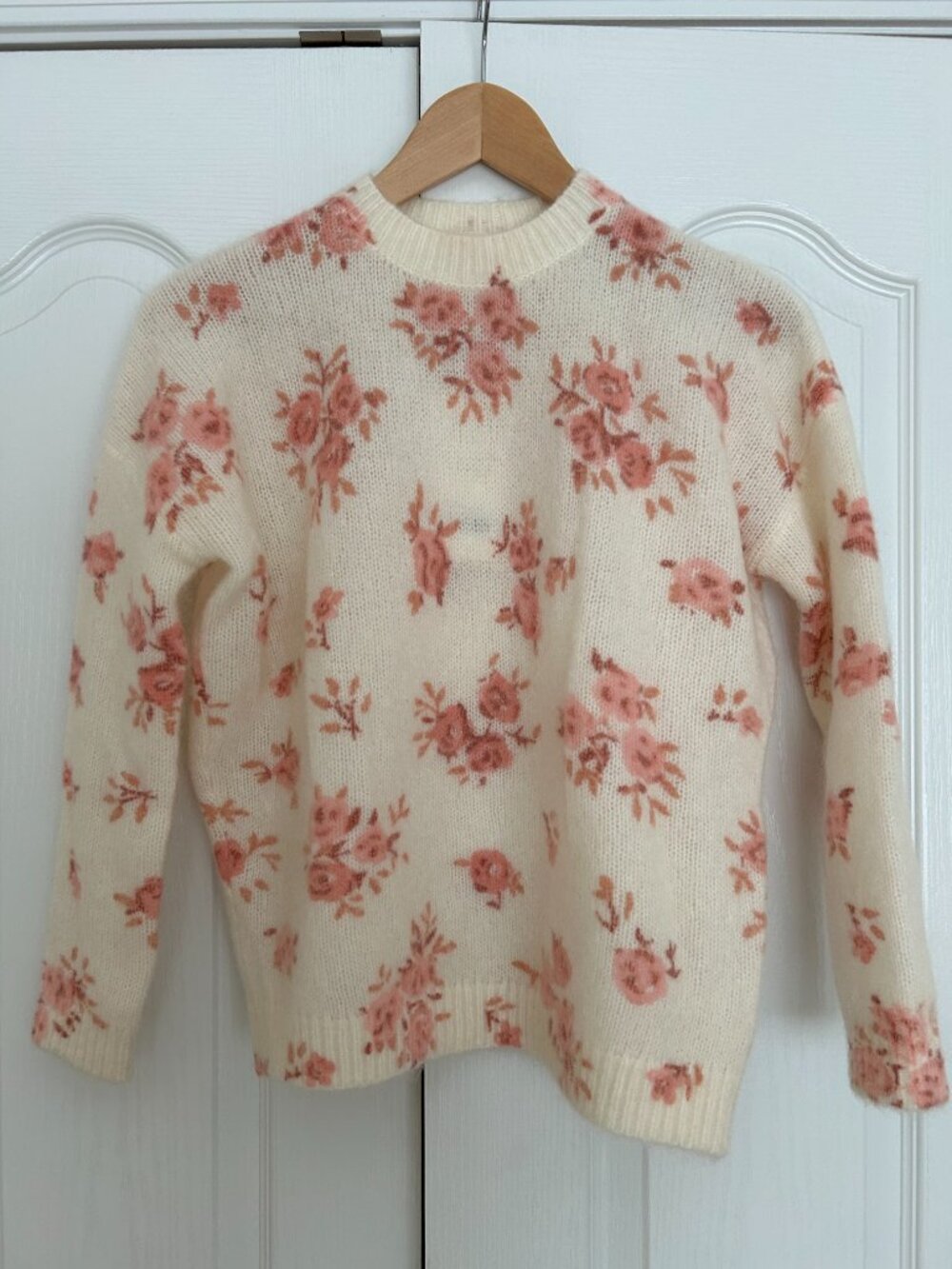 Sezane Eloisa Jumper - Small Pink Flowers - XXS - Picture 4 of 11